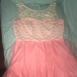 Pink dress